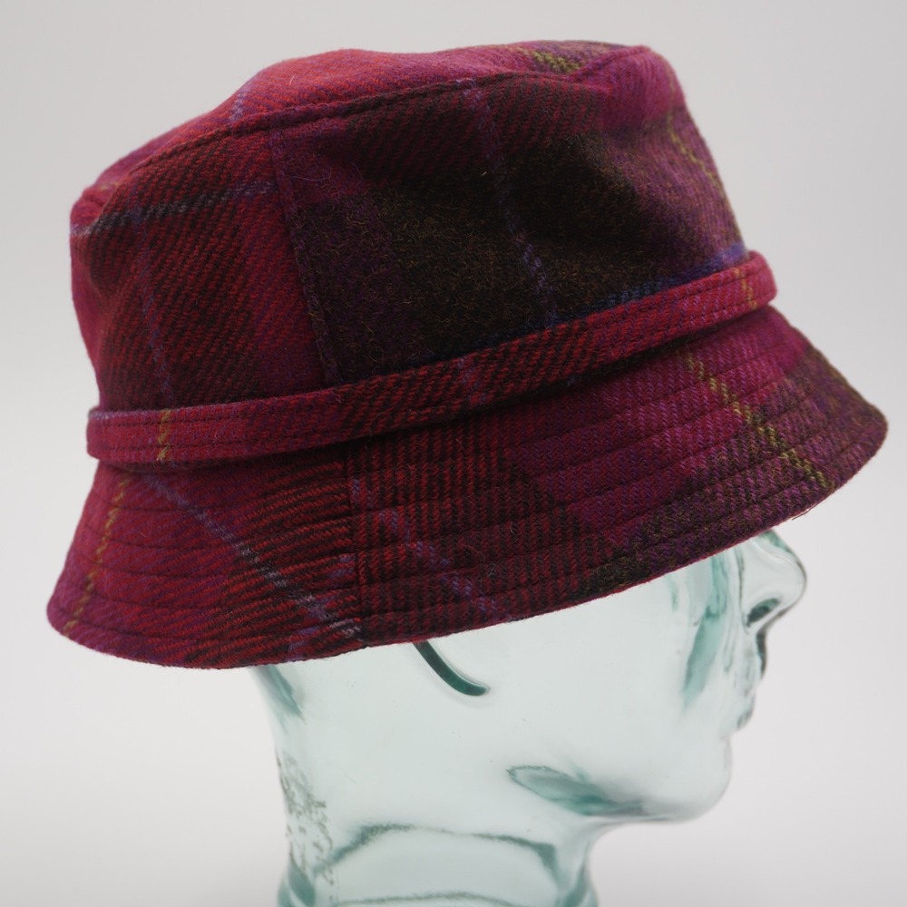 Mucros Weavers "Emily" Irish Wool Tweed Bucket Hat - Made in Killarney Ireland - Picture 7 of 16
